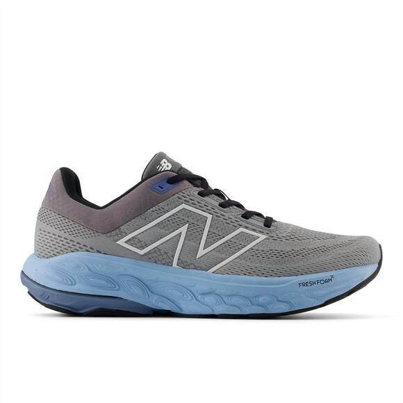 NEW NEW BALANCE men's fresh foam x 860v14 running shoes in slate grey/chrome blu